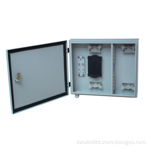 Fiber Optic Outdoor Wall Type Patch Panel 24 Cores